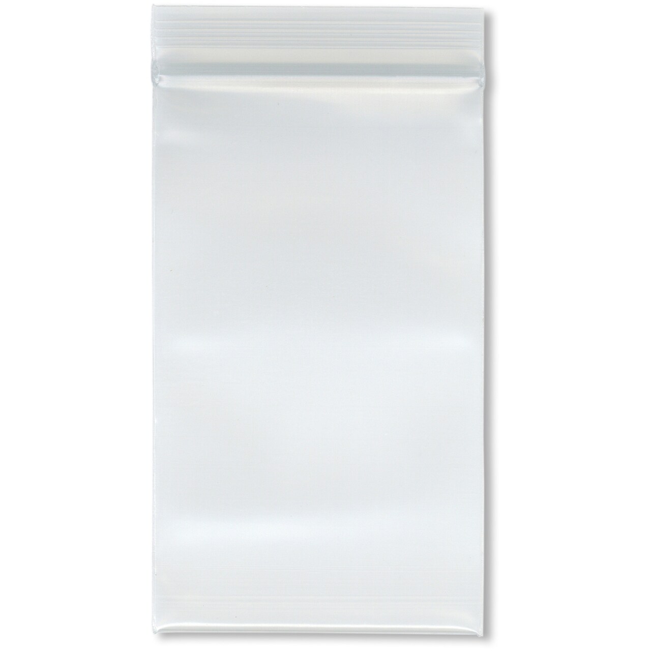 Plymor 3" x 5" (Pack of 100), 8 Mil Extra Thick Heavy Duty Zipper Reclosable Plastic Bags